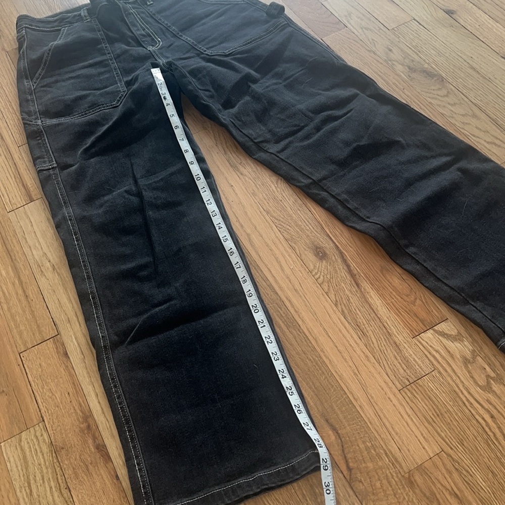 Just Black Denim Carpenter Jeans in Washes Black Size 28 - fits big! - Picture 8 of 11